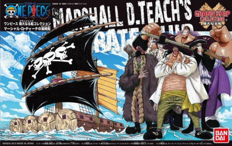 ONE PIECE GRAND SHIP COLLECTION MARSHALL D.TEACH'S PIRATE SHIP - Galeria zdjęcie 1