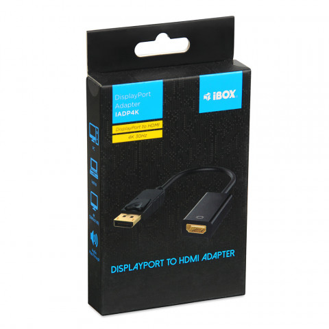 IBOX ADAPTER IADP4K DISPLAYPORT TO HDMI 4K - Galeria zdjęcie 4