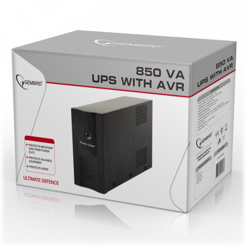 Energenie zasilacz awaryjny ups avr 850va 2x c13 ups-pc-850ap - Galeria zdjęcie 3