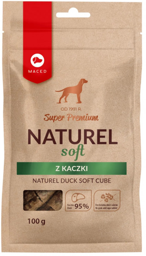 MACED Naturel Soft z Kaczki - przysmak dla psa - 100 g - Galeria zdjęcie 1