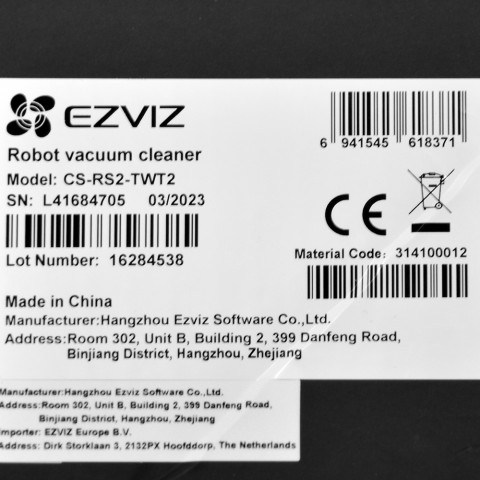 Odkurzacz Robot EZVIZ CS-RS2-TWT2 - Galeria zdjęcie 26