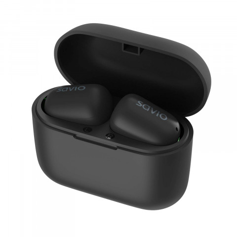 SAVIO BEZPRZEWODOWE SŁUCHAWKI BLUETOOTH IPX TWS-09 - Galeria zdjęcie 6