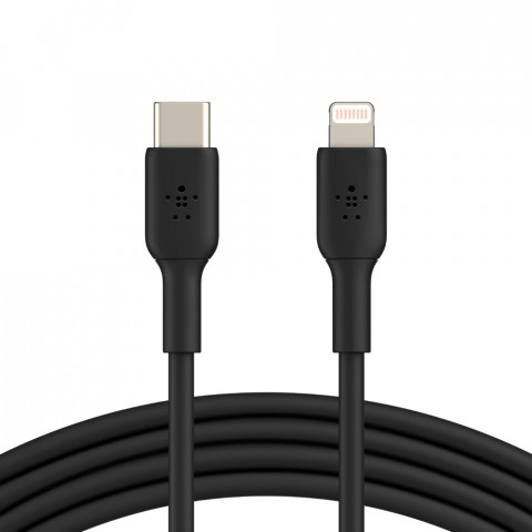 Kabel Belkin BoostCharge USB-C to Lightning Cable 1m Black - Galeria zdjęcie 1