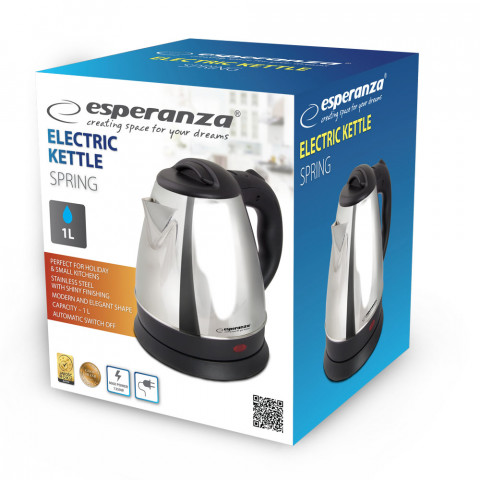 ESPERANZA CZAJNIK SPRING 1.0 L INOX EKK116X - Galeria zdjęcie 2