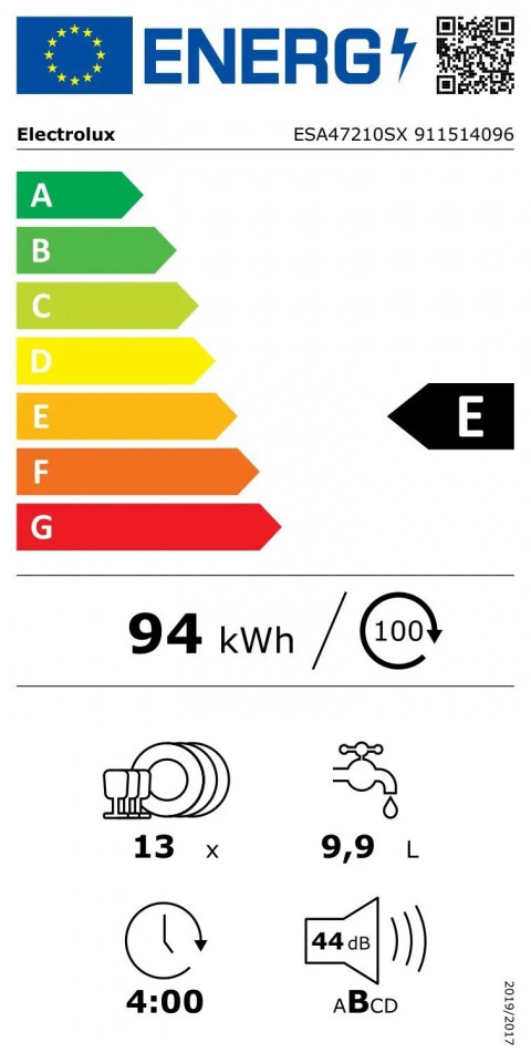 Zmywarka ELECTROLUX ESA47210SX - Galeria zdjęcie 4
