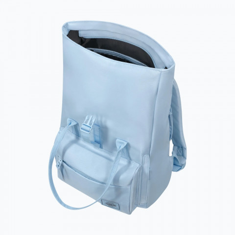 American Tourister Urban Groove Pastels Roll Top Backpack Pastel Blue - Galeria zdjęcie 6