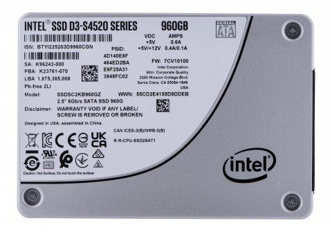 SSD Intel S4520 960GB SATA SSDSC2KB960GZ01 - Galeria zdjęcie 1