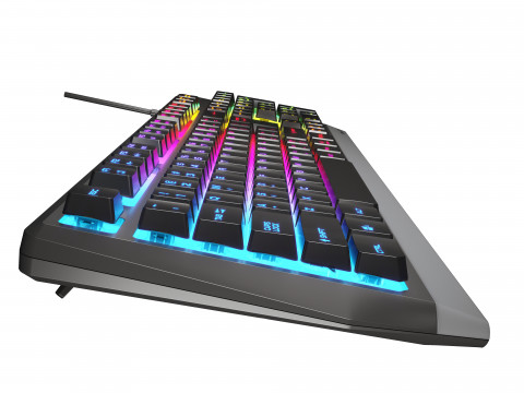 GENESIS KLAWIATURA GAMINGOWA RHOD 300 RGB US - Galeria zdjęcie 8
