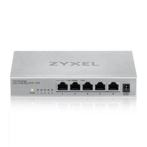 Switch Zyxel MG-105 5p Unmanaged Multigigabit - Galeria zdjęcie 2