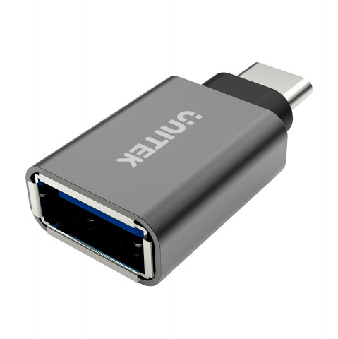 UNITEK ADAPTER USB TYPC DO USB (F) ALU, Y-A025CGY - Galeria zdjęcie 1