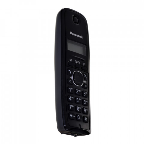 Telefon bezprzewodowy Panasonic KX-TG 1611 PDH Czarny - Galeria zdjęcie 3
