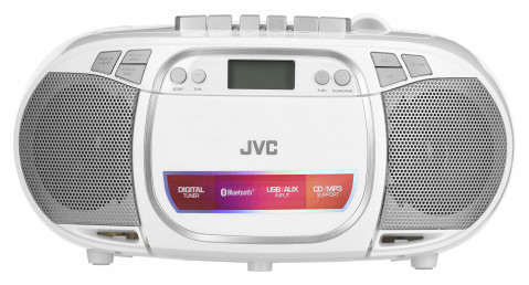 Radioodtwarzacz JVC RC-E451W Boombox white - Galeria zdjęcie 2