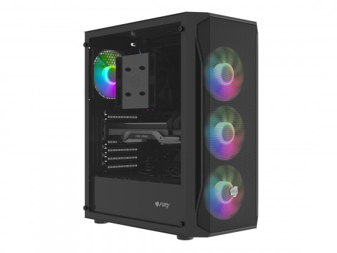 FURY OBUDOWA KOMPUTEROWA FURY SHOBO SH4F RGB MIDI - Galeria zdjęcie 14