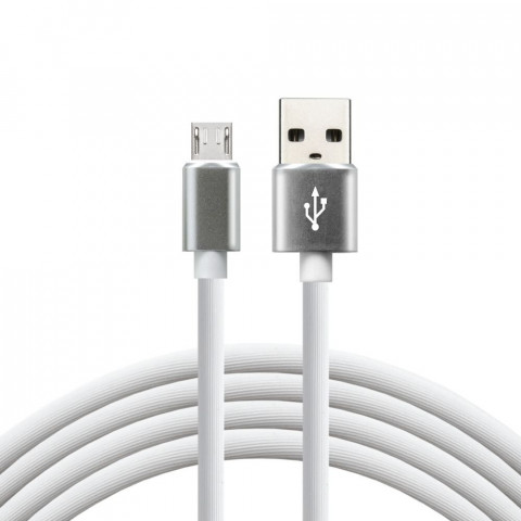 EVERACTIVE KABEL MICRO USB 1M, SILIKON, CBS-1MW - Galeria zdjęcie 2