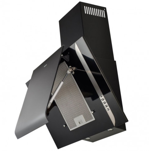 Okap Kominowy Akpo WK-4 GRAND 50 CZARNY ECO (Czarny 420m3/h 500mm) - Galeria zdjęcie 2