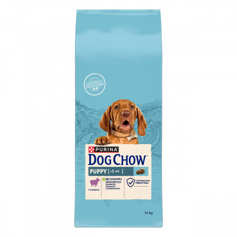 PURINA DOG CHOW Puppy Lamb - sucha karma dla szczeniąt wszystkich ras - 14 kg - Galeria zdjęcie 1