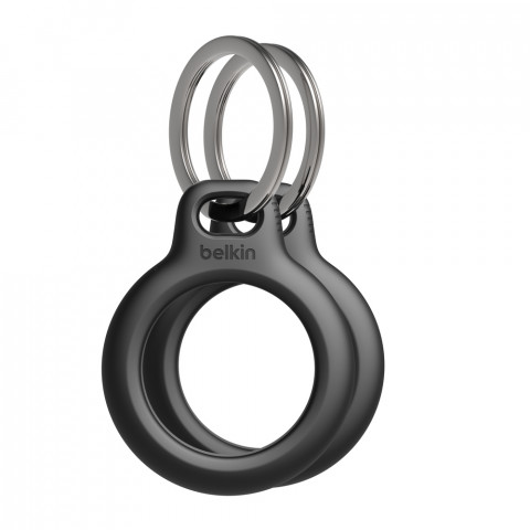 BELKIN ETUI AIRTAG Z KÓŁKIEM 2SZT CZARNE - Galeria zdjęcie 1
