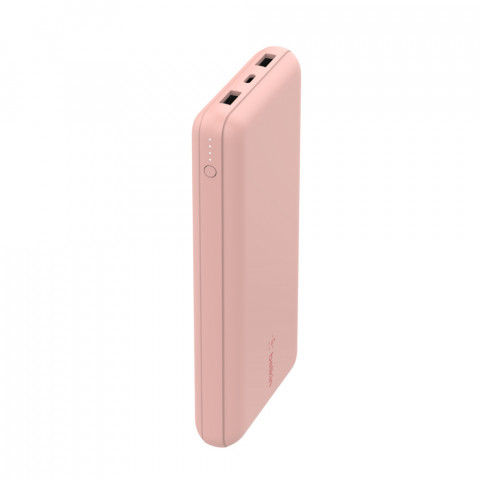 Powerbank Belkin BoostCharge Power Bank 20K 2xUSB-A + 1xUSB-C 20000mAh 15W Rose Gold - Galeria zdjęcie 1
