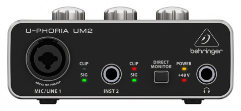 Behringer UM2 - Interfejs audio USB - Galeria zdjęcie 1