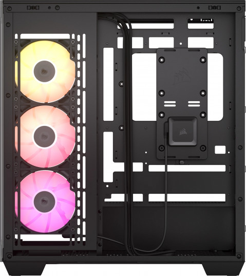 iCUE LINK 3500X RGB Tempered Glass Mid-Tower, Black - Galeria zdjęcie 5