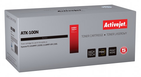 Activejet ATK-100N Toner do drukarki Kyocera, Zamiennik Kyocera TK-100/TK-18; Supreme; 7800 stron; czarny. - Galeria zdjęcie 1