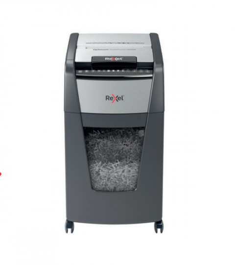 Rexel Niszczarka Optimum AutoFeed+ 300X, (P-4), 300 kartek, 60 l kosz - Galeria zdjęcie 1