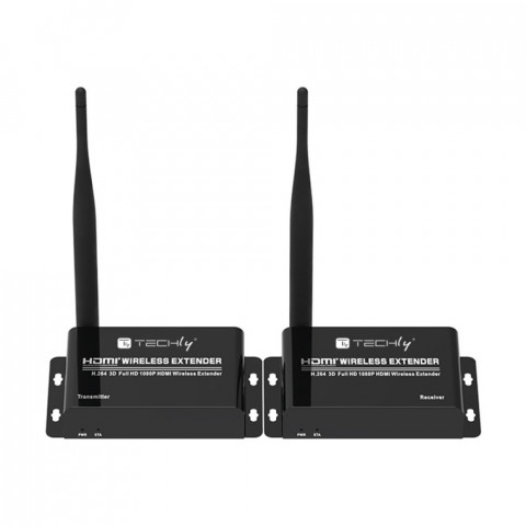 TECHLY BEZPRZEWODOWY EXTENDER HDMI FULL HD 1080P*6 - Galeria zdjęcie 3