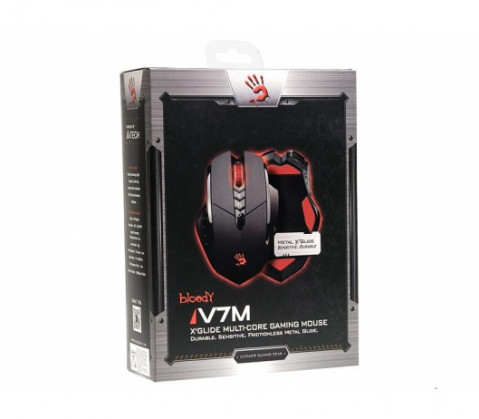 Mysz A4Tech Bloody Gaming V7m USB Holeless Engine - Metal Feet - Galeria zdjęcie 4