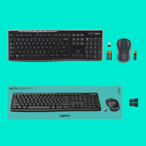 Klawiatura Logitech MK270 bezprzewodowa - Galeria zdjęcie 4