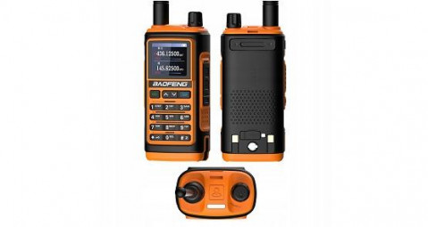 Krótkofalówka Baofeng UV-17E Pomarańczowa - Galeria zdjęcie 3