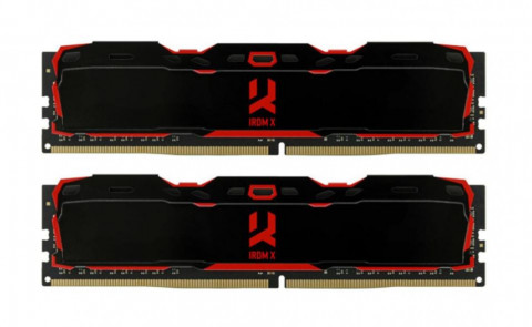 GOODRAM DDR4 16GB 3200 CL16 DUAL IRDM X BLACK - Galeria zdjęcie 1