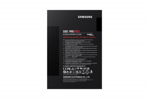 Dysk SSD Samsung 990 PRO 2TB PCle 4.0 NVMe M.2 (MZ-V9P2T0BW) - Galeria zdjęcie 5