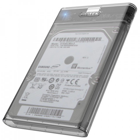 UNITEK OBUDOWA USB 3.1 HDD/SSD SATA 6G UASP S1103A - Galeria zdjęcie 1