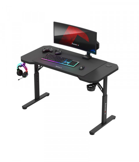 Biurko gamingowe Huzaro Hero 2.6 Black - Galeria zdjęcie 4