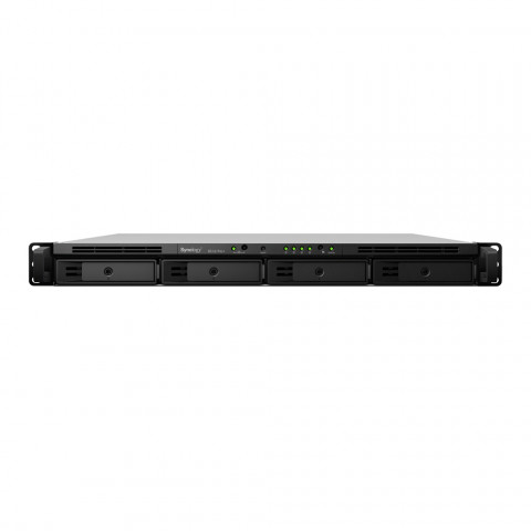 NAS Synology RS1619xs+; 1U RACK; 4x (3.5" SATA HDD/2.5" SATA HDD); Intel Xeon D-1527; 8 GB DDR4 ECC UDIMM (max. 64GB), 4x 1GbE RJ-45 - Galeria zdjęcie 1