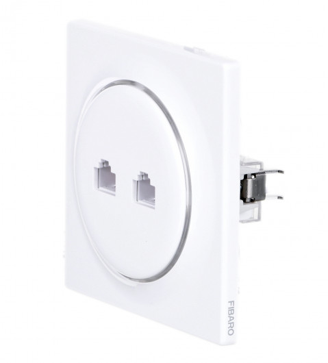 FIBARO Gniazdko Walli N Ethernet Outlet FGWEEU-021 - Galeria zdjęcie 2