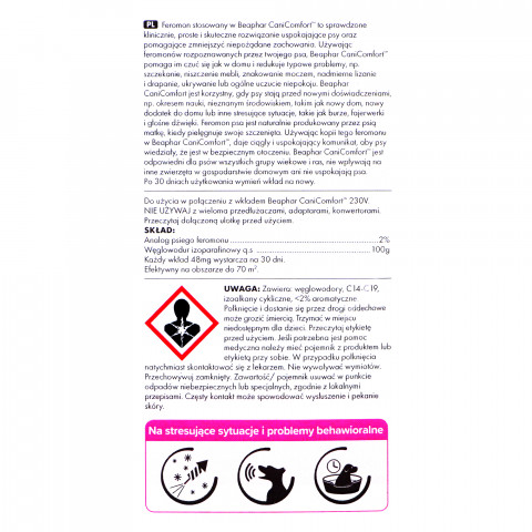 BEAPHAR CaniComfort - dyfuzor z feromonami dla psa - 48ml - Galeria zdjęcie 3