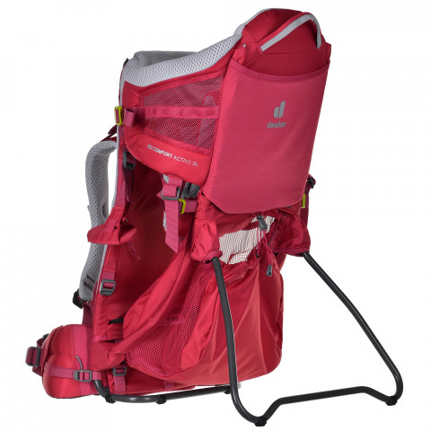 Nosidło turystyczne Deuter Kid Comfort Active SL currant - Galeria zdjęcie 2
