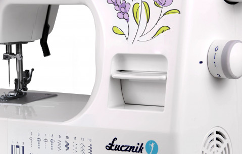 Maszyna do szycia ŁUCZNIK Weronika 2008 - Galeria zdjęcie 3