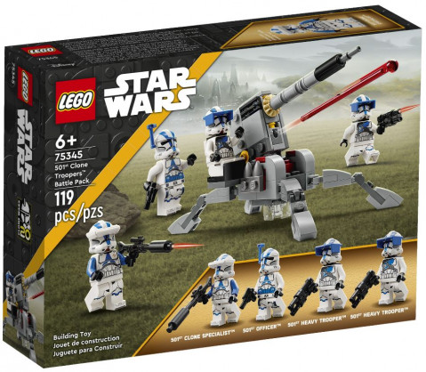 LEGO Star Wars 75345 Zestaw bitewny - żołnierze-klony z 501. legionu - Galeria zdjęcie 1