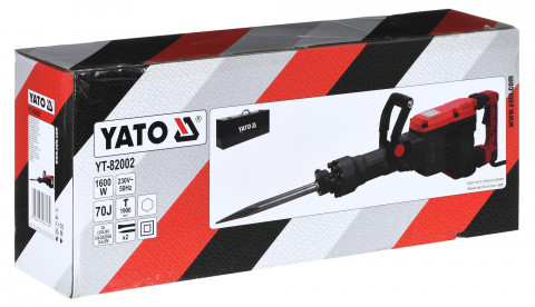 Młot wyburzeniowy 70J 1600W YT-82002 Yato - Galeria zdjęcie 13