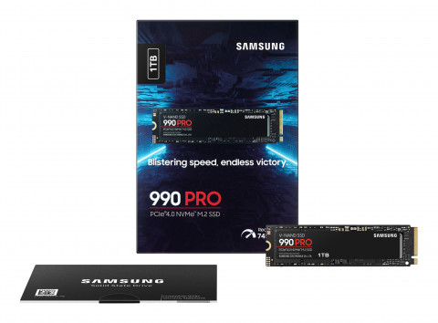 Dysk SSD Samsung 990 PRO 1TB PCle 4.0 NVMe M.2 (MZ-V9P1T0BW) - Galeria zdjęcie 9