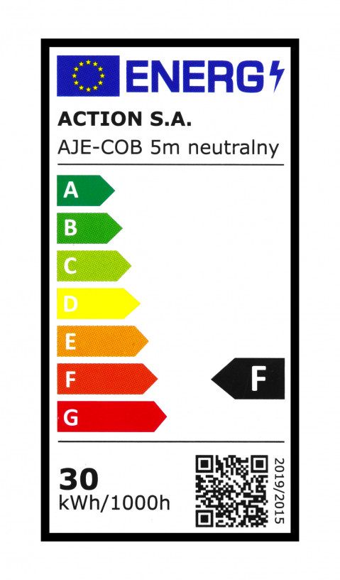 Taśma LED COB 5m barwa neutralna IP20 - Galeria zdjęcie 10