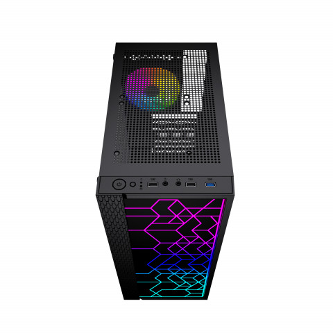 GEMBIRD OBUDOWA FORNAX 2500 MIDI-TOWER, USB 3.0 - Galeria zdjęcie 2