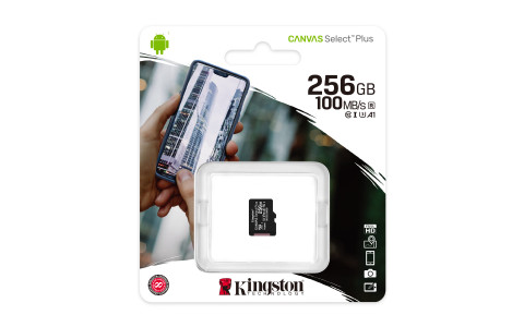 KINGSTON microSDXC 256GB Canvas Select Plus 100R - Galeria zdjęcie 3