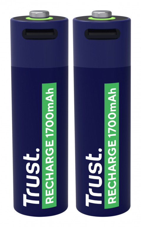 Baterie AA Trust USB-C RECHARGEABLE BATTERIES 2P (25584) - Galeria zdjęcie 4