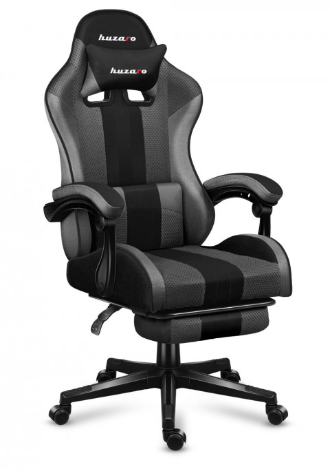 Fotel gamingowy Huzaro Force 4.7 Grey Mesh - Galeria zdjęcie 1