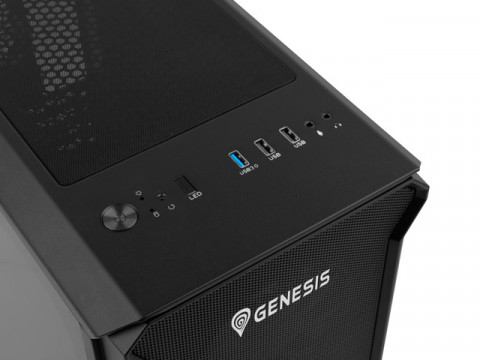 GENESIS OBUDOWA IRID 503 ARGB MICRO TOWER - Galeria zdjęcie 6