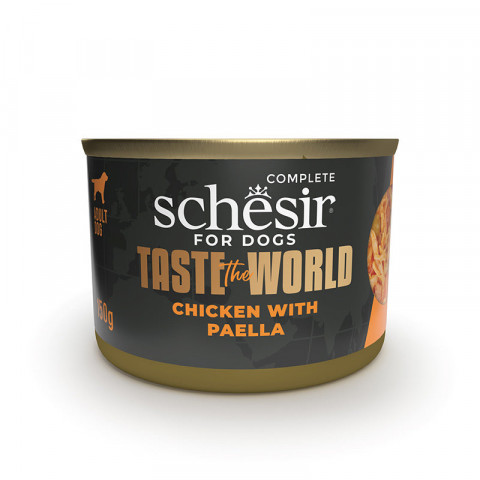 SCHESIR Taste the world Kurczak paella - mokra karma dla psa - 150g - Galeria zdjęcie 1