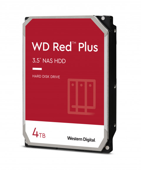 Dysk HDD WD Red Plus WD40EFPX (4 TB ; 3.5"; 256 MB) - Galeria zdjęcie 2